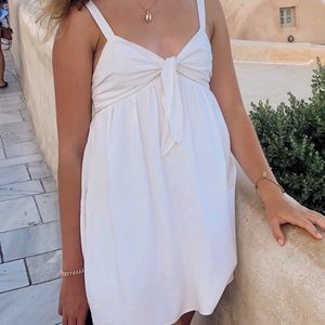White Zara dress